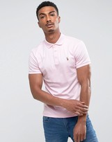 Thumbnail for your product : Polo Ralph Lauren Pima Polo Slim Fit Soft Touch In Pink