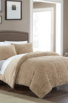 Thumbnail for your product : Chic Home Bedding Queen Allie Alligator Print Comforter Set - Taupe