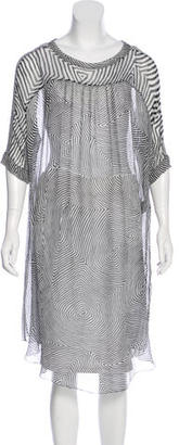 Etoile Isabel Marant Printed Silk Dress