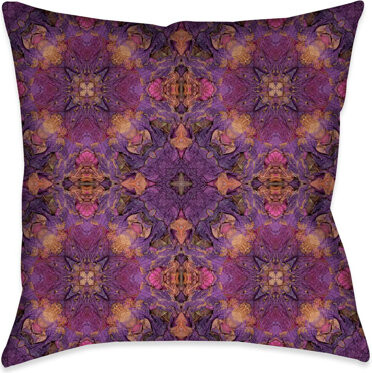 Laural Home Donyell Azalea Leaves Throw Pillow