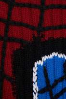 Thumbnail for your product : Valentino Ribbed Intarsia Wool Sweater