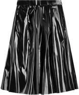Marc Jacobs Pleated Patent Skirt 