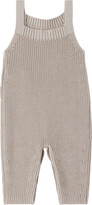 Thumbnail for your product : Moncler Enfant Baby Beige Ribbed Romper