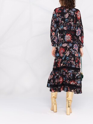 Erdem Floral-Print Maxi Dress