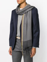 Thumbnail for your product : Paul Smith fringed scarf