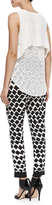 Thumbnail for your product : Derek Lam 10 Crosby Printed Track Pants