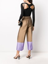 Thumbnail for your product : Nude Cut-Out Ribbed Pullover