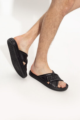 mens fendi slides sale