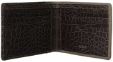 Thumbnail for your product : Bosca Croco - 8 Pocket Deluxe Executive Wallet