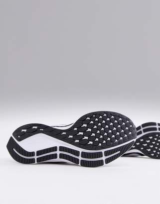 Nike Running Air Zoom Pegasus Sneakers In Black And White