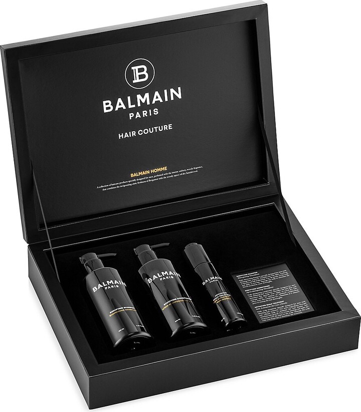 Balmain Hair Couture Homme 3Piece Shampoo, Conditioner, & Activating Scalp Treatment Gift Set