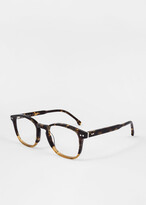 Thumbnail for your product : Paul Smith Havana Mustard 'Elliot' Spectacles