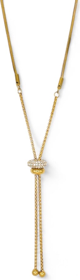 Vicky&Nico Sphere Bolo Necklace - Gold