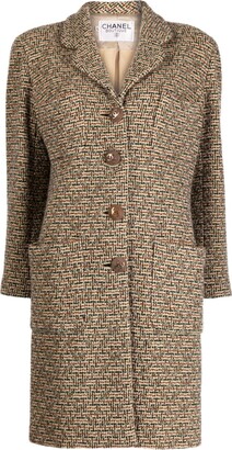 Chanel Pre-owned 2000s Tweed-Trim Jacket