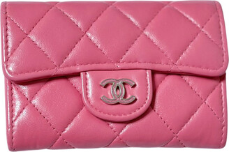 Chanel Timeless/Classique leather card wallet - ShopStyle