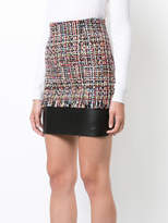 Thumbnail for your product : Alexander McQueen tweed mini skirt