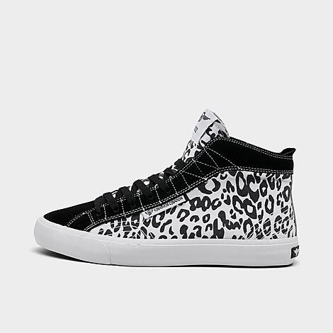 Creative Recreation Women's Helious Hi Casual Shoes in White/Black | Size: 9.0