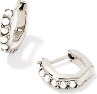 Keeley 50mm Hoop Earrings in Sterling Silver
