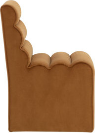 Wade Logan 19.75'' H Upholstered Dining Chair - Gold