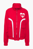 Thumbnail for your product : Love Moschino Appliqued Twill Bomber Jacket