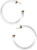 Thumbnail for your product : BaubleBar Leia Clear Hoop Earrings