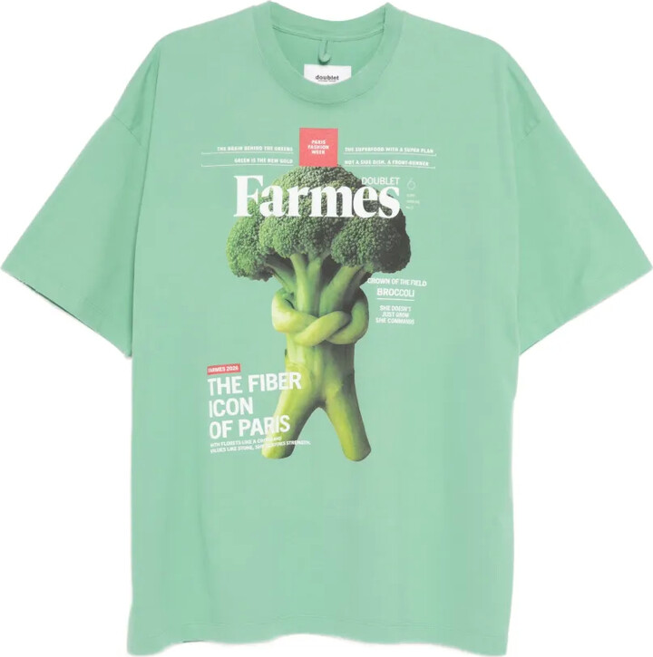 Doublet Farmes Magazine Cover T-shirt