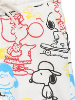 Thumbnail for your product : Finger In The Nose Snoopy Printed Cotton Jogging Pants