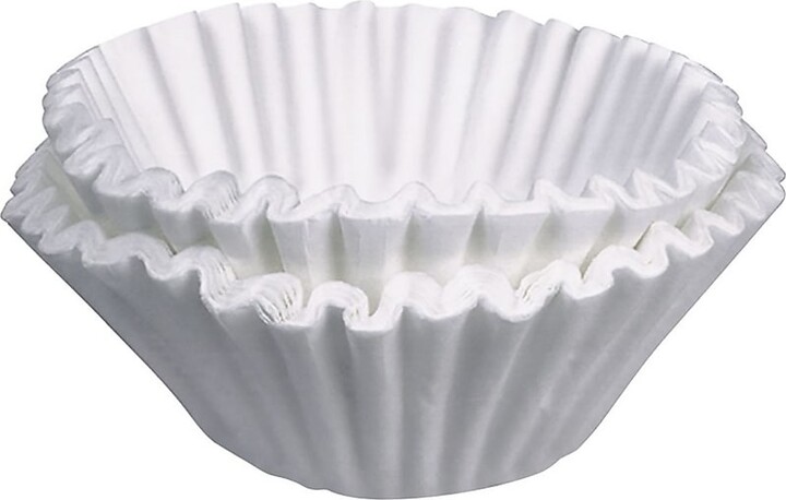 Bunn-O-Matic 12-Cup Paper Coffee Filter, Basket, 500/Bag, 2 Bags/Case (20122.0000)