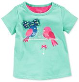 Thumbnail for your product : First Impressions Baby Girls' Bird Bow Top
