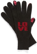 Thumbnail for your product : Autumn Cashmere Intarsia Knit Cashmere Gloves