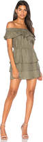 Thumbnail for your product : SIR the label Stefi Strapless Ruffle Dress