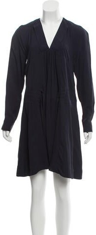 Cédric Charlier Long Sleeve Mini Dress