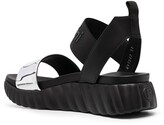Thumbnail for your product : Baldinini Logo-Strap Flatform Sandals