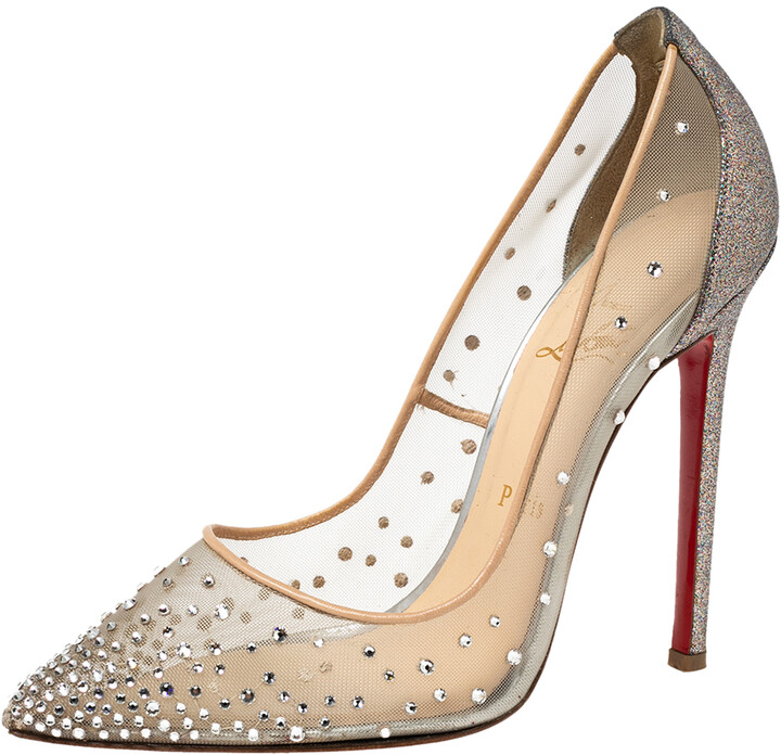 sparkly red bottom heels