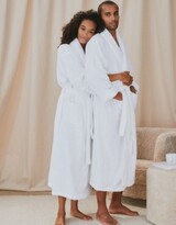 Thumbnail for your product : The White Company Unisex Cotton Classic Robe Extra Small White