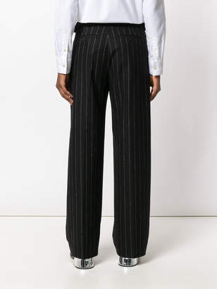 Hope striped straight trousers