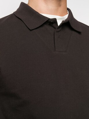 Bottega Veneta Long Sleeve Polo Shirt