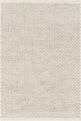 Beige Pergamon Anzlie Faded Washable Indoor/Outdoor rug - Outdoor Rectangle  9' x 12