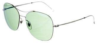 Gucci Square Mirrored Sunglasses
