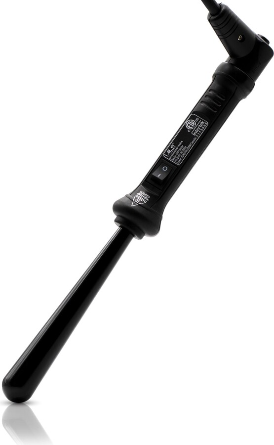 ISO Beauty The Twister - 25-13mm Tapered Tourmaline-Infused Ceramic Pro Curling Wand