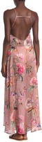 Thumbnail for your product : Vitamin A Bisette Floral Silk Cover-Up Maxi Dress