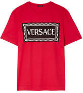 Thumbnail for your product : Versace Printed Cotton-jersey T-shirt