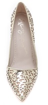 Thumbnail for your product : Alice + Olivia Dina Laser Cut Mirrored Pumps