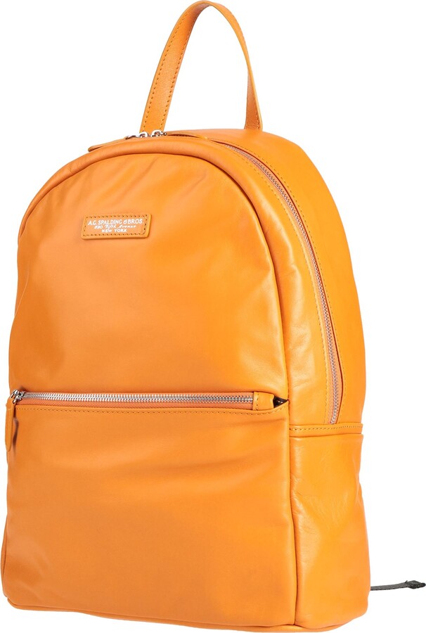 A.G. SPALDING & BROS. 520 FIFTH AVENUE New York Backpack Orange - ShopStyle