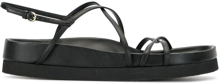 black sandals size 5