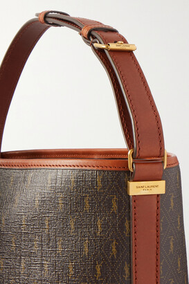 Le Monogramme Bucket Bag In Monogram Canvas And Smooth Leather