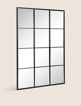 Marks and Spencer Simple Window Pane Mirror