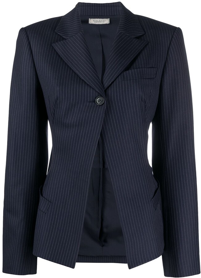 pinstripe jacket womens