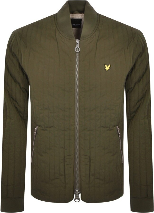 Quilted Bomber Lyle And Scott Reversible Bomber Jacket Reversible