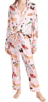 Thumbnail for your product : Karen Mabon Christmas Dogs Long Pajama Set